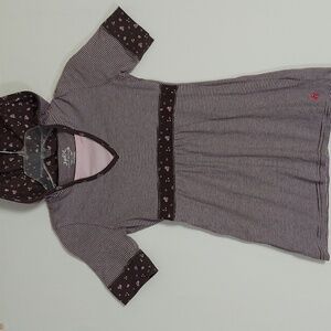 So Wear It Declare It Girls Hooded Dress Size M(10-12)